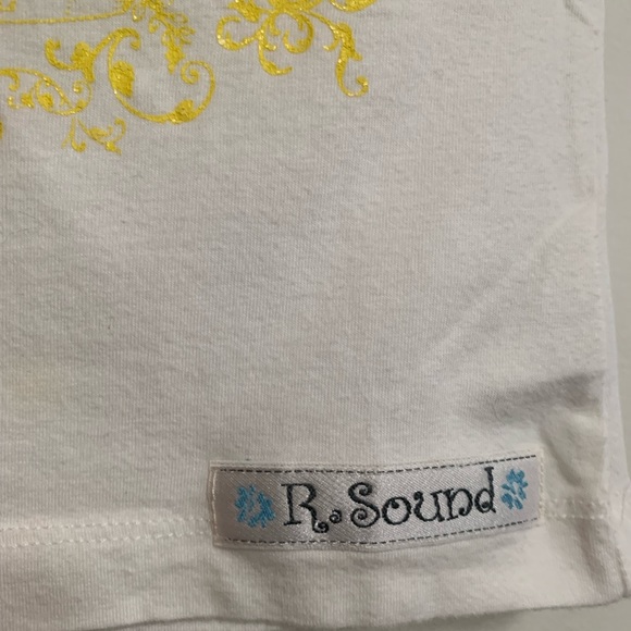 RED SOUND SPARKLY BABY TEE - Picture 3 of 8